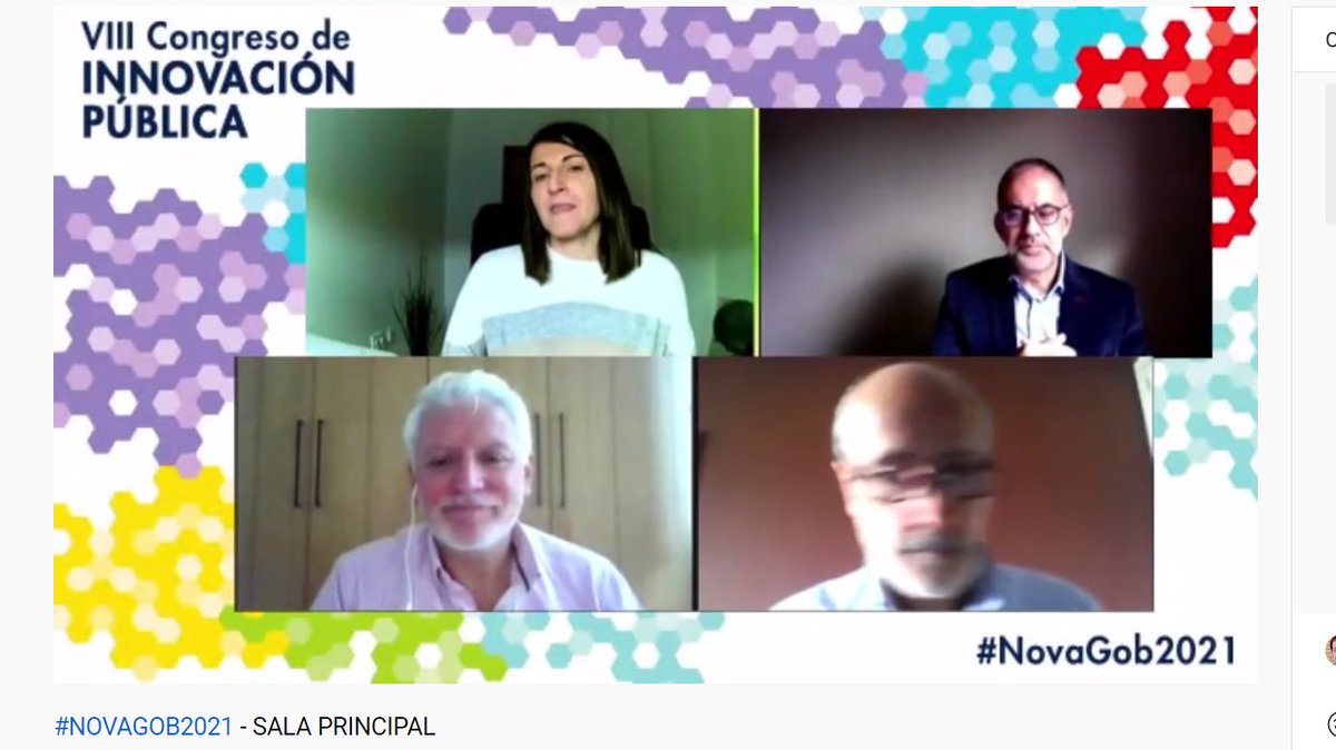 novagob's tweet photo. Ahora en #Novagob2021
Clausura del VIII Congreso de Innovación Pública #Novagob2021
📍#LAAABvirtual SALA PRINCIPAL
https://t.co/KoxsbxferP
🔴 https://t.co/PlcWUNtkyC
🔸Máximo Fraile de @novagob
🔸Alberto Galán de @fundlocal
🔸Susana García de @IAAP_Aragon
🔸@encarnahr https://t.co/4W1RWCHPmC