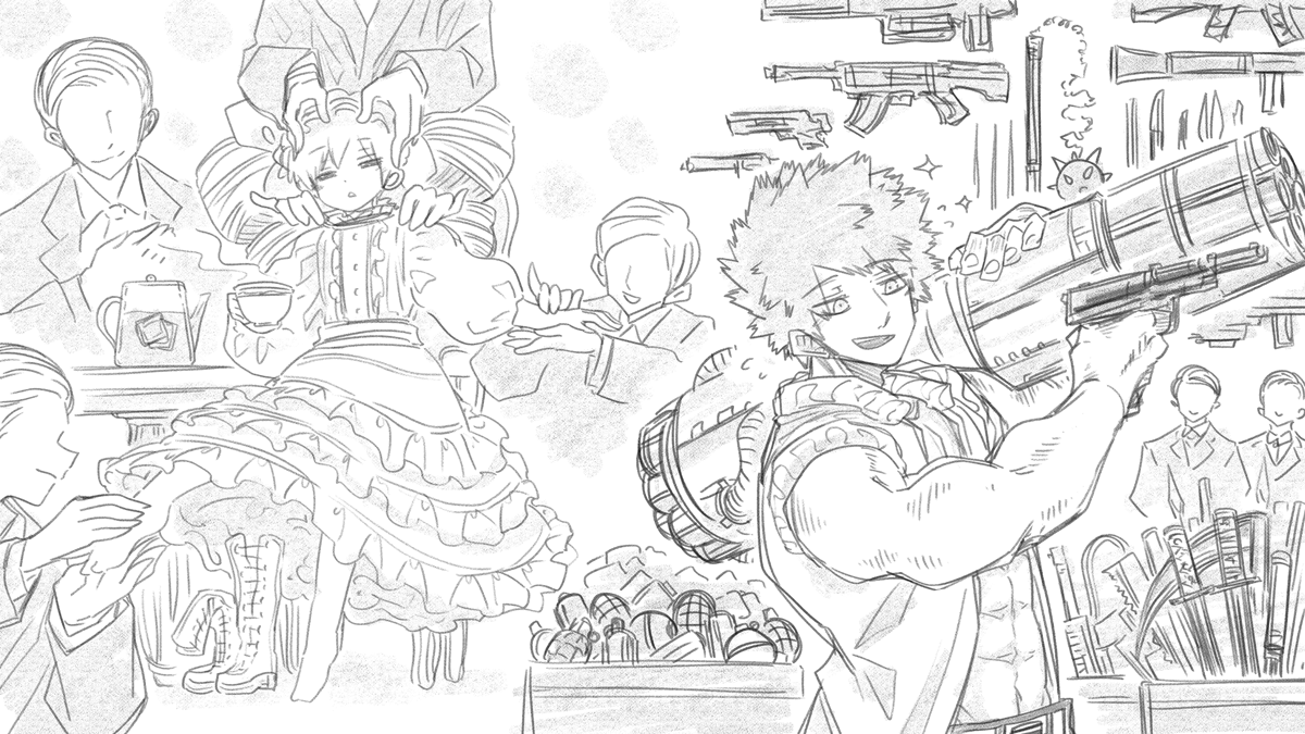 権平ひつじ先生描き下ろしイラスト Twitter