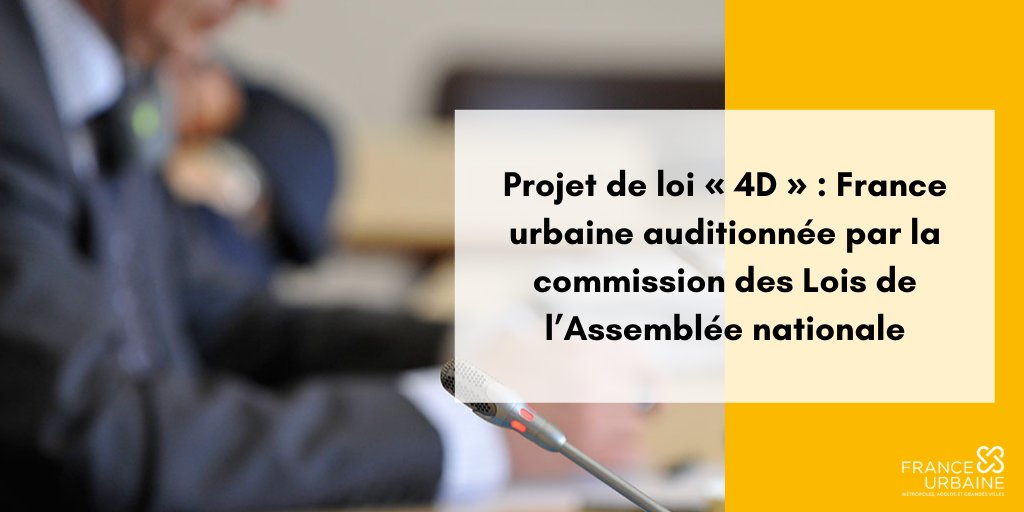 France_urbaine's tweet photo. [#Loi4D] @France_urbaine, représentée par @nathalieappere, secrétaire générale de l'association, a mis en garde contre le risque de détricotage de l'intercommunalité et a appelé à une meilleure incarnation de la #différenciation👉 https://t.co/9YgKjNyxVJ #décentralisation https://t.co/zy1I22la6g