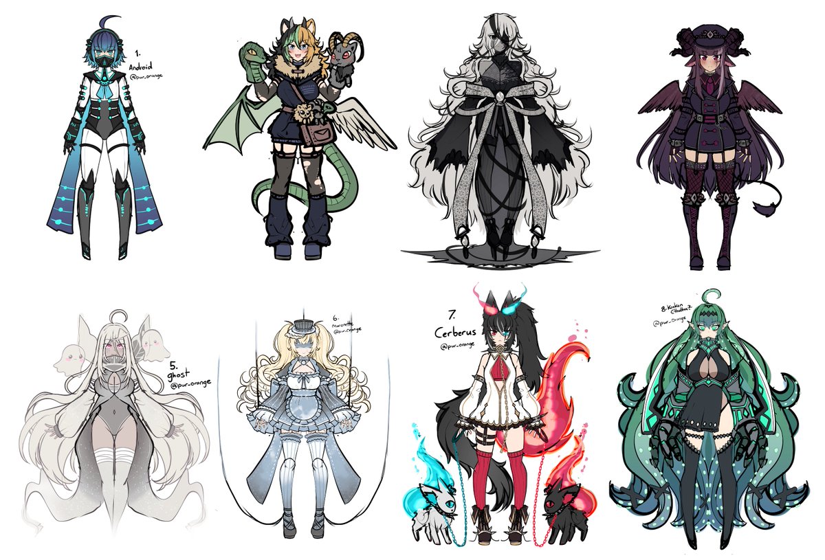 31 MONSTER GIRLS!!! HAPPY HALLOWEEN EVERYONE 🧡💜 so… Tell me