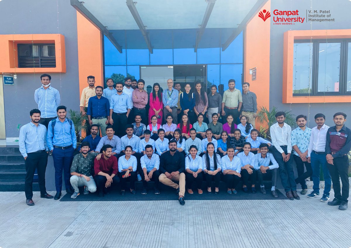 VMPatelInstitu1's tweet photo. On 28th October 2021, 49 students of Ganpat University - V M Patel Institute of Management, MBA Sem-I visited Instafarm Products Private Ltd (Group of HyFun Foods).

#Students #VMPIM #GanpatUniversity #Guni #asociallyresponsibleuniversity https://t.co/SeLZR40HCg