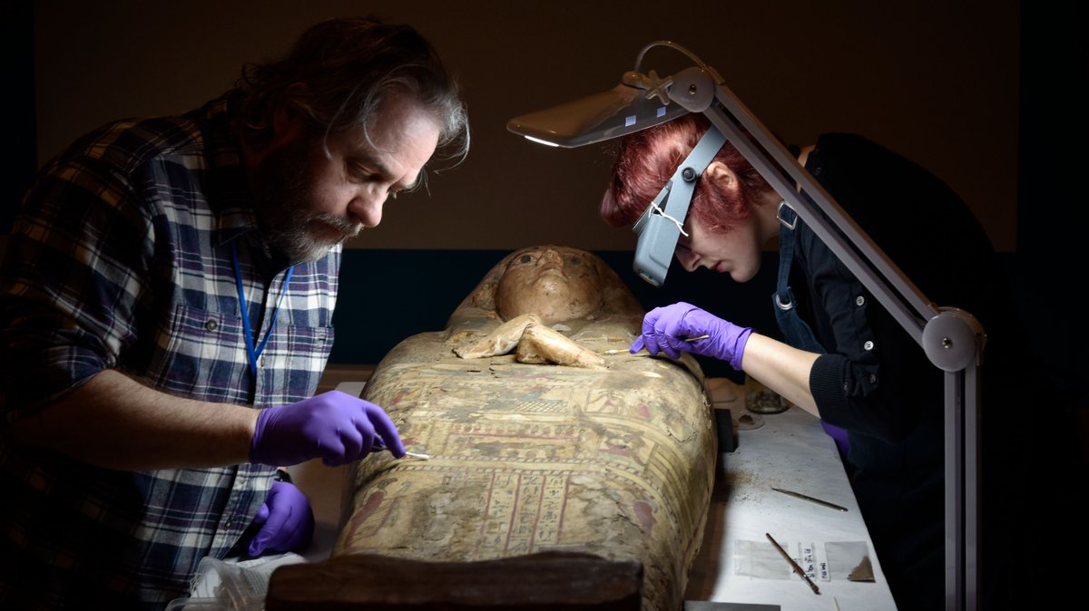 perthartgallery's tweet photo. Catch up on Perth’s much-loved mummy, Ta-Kr-Hb, with a project paper given as part of the @TheEES #BEC5 conference last year - https://t.co/UwHybvZo9O
You can support the conservation fund by donating online - https://t.co/RuEvZ68myc
#CPKCityHall https://t.co/wuuCirfnyi