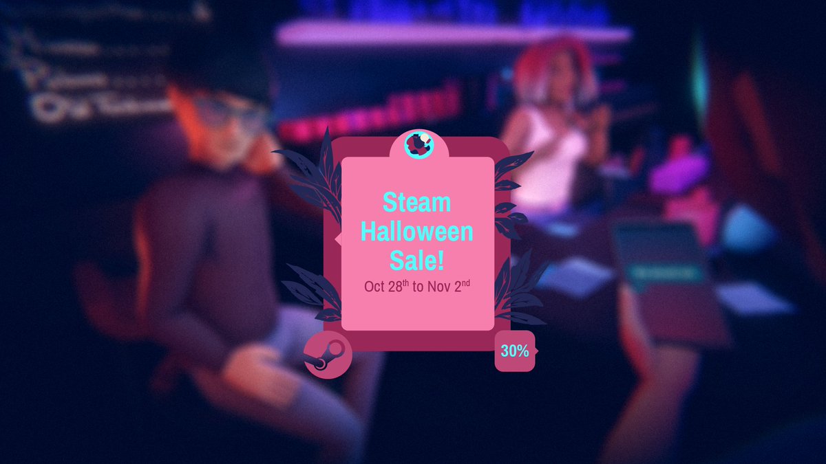 BOO!👻

Go check out all the scary and non-scary games, e.g. #WeShouldTalk, and get it for 30% off from Oct 28th to Nov 2nd~😱