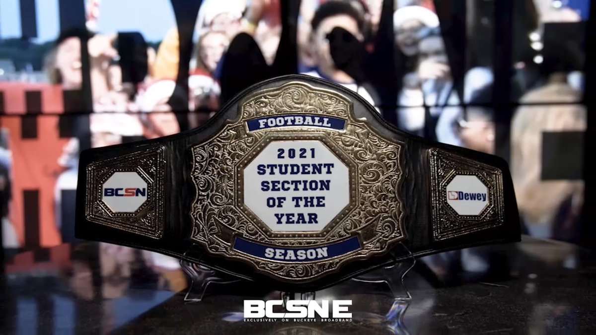 🚨 STUDENT SECTIONS! 🚨
Today we will be announcing our 2021 BCSN Football Student Section of the Year! 👀🏆 So many schools but only one will be awarded the belt! Stay tuned! #BCSNE #BattleForTheBelt