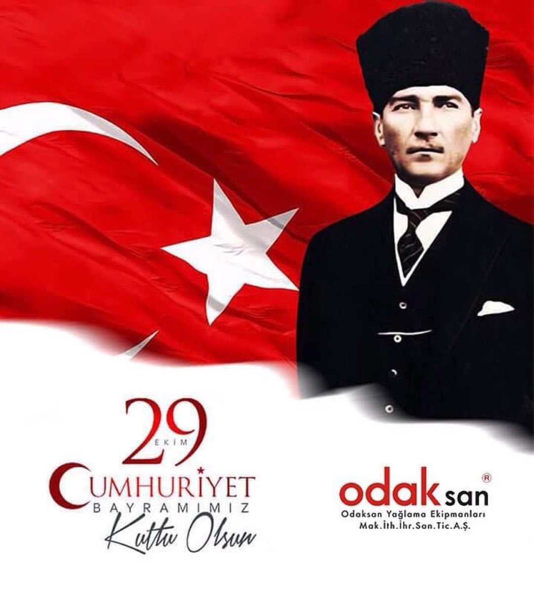 #Atatürk #29ekim #CumhuriyetBayramımız #Kutluolsun #NeMutluTürkümDiyene