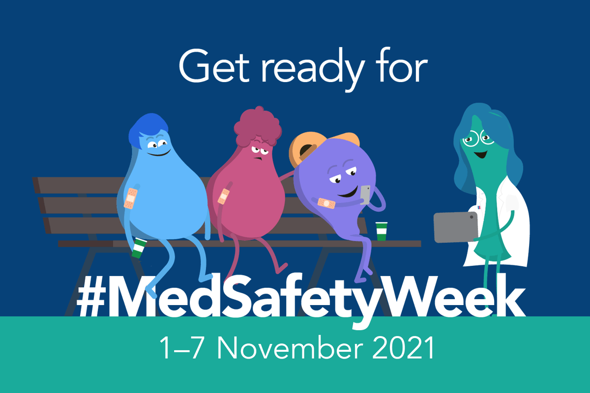 The annual #MedSafetyWeek will take place next week. This year’s theme is on the importance of reporting suspected adverse reactions to vaccines. Show your support by discussing with colleagues and patients how to report using the #MHRAYellowCard scheme