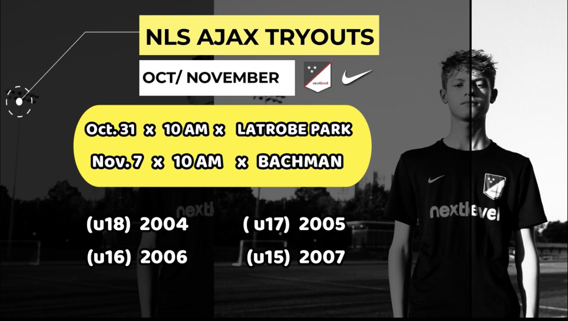 NLSupnext's tweet photo. THIS SUNDAY!Don’t miss out https://t.co/bYeQxYeQDT
❌❌❌
✖️USYS National PRO League
✖️USYS NATIONAL South Atlantic Conference Division 1
✖️Top National College Showcases
✖️IMG Cup 2021 @imgacademy @nationalleaguesoccer
#NLSAjax #bettertogether #nlsupnext #onamission 🚀🇺🇸 https://t.co/WaIvr6Hs6A