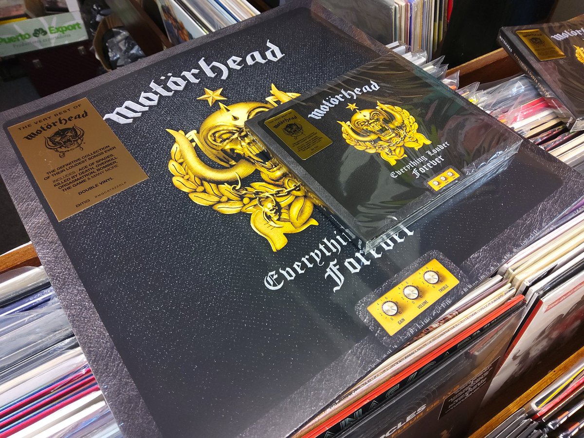 BenONeillRecord's tweet photo. #Motorhead #Everythinglouderforever The Very Best Of #Motorhead #Gatefoldsleeve 2LP and Digipack #2CD Instock at #BenONeillMusicShop #IndependentMusicShop #Dungarvan https://t.co/RlE3jwDkzG
