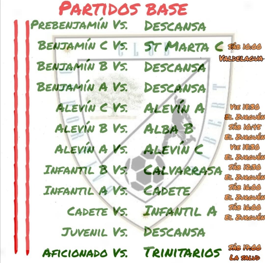 cdribert's tweet photo. 👀 Así se presenta una nueva jornada para la #CDRibertBase

¡Mucha suerte a todos! VAMOS RIBERT ‼️

#YoSoydelRibert #VamosEquipo #CDRibert https://t.co/0j5YRVqchG
