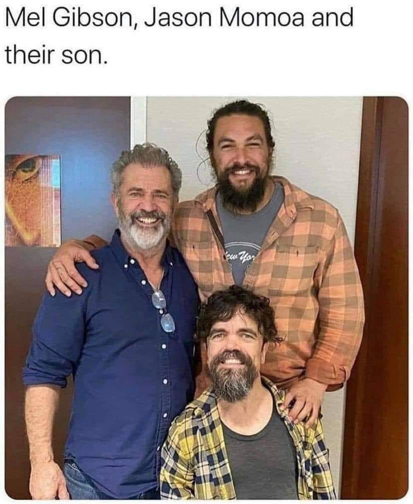 stevanhogg's tweet photo. #MelGibson #jasonmomoa https://t.co/KFWno2GLfX