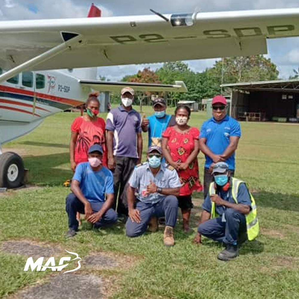 mafcanada's tweet photo. After 6 teachers had finished marking exams in #PNG , they tried to sail home to #Kawito &amp; #Balimo when high winds sunk their dinghy. They were rescued &amp; brought to #DaruIsland where MAF flew them home. It only took 30 mins by air instead of 1 day’s treacherous travel by dinghy. https://t.co/wU7INYiROE