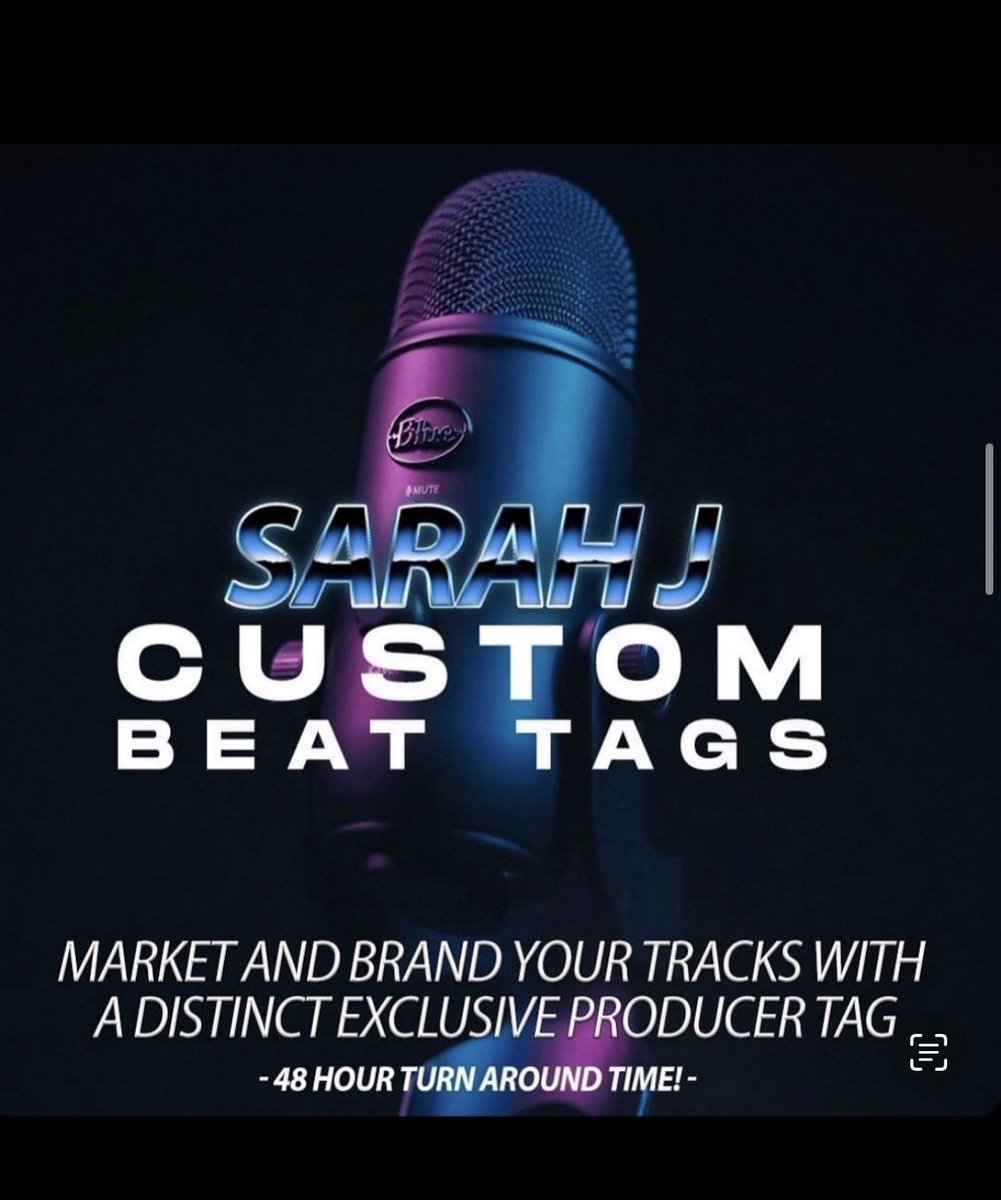 SJmanager's tweet photo. #Producers These BEAT TAGS are flying ! COP your customized TAG TODAY 🔥🔥🎙🔌📲 48 hr turn around ⏳#beattags #voicetags #productiontags #producers #music #hiphop #beats #rap #musicproducer #flstudio #sendbeats https://t.co/6fOf4tHNYR