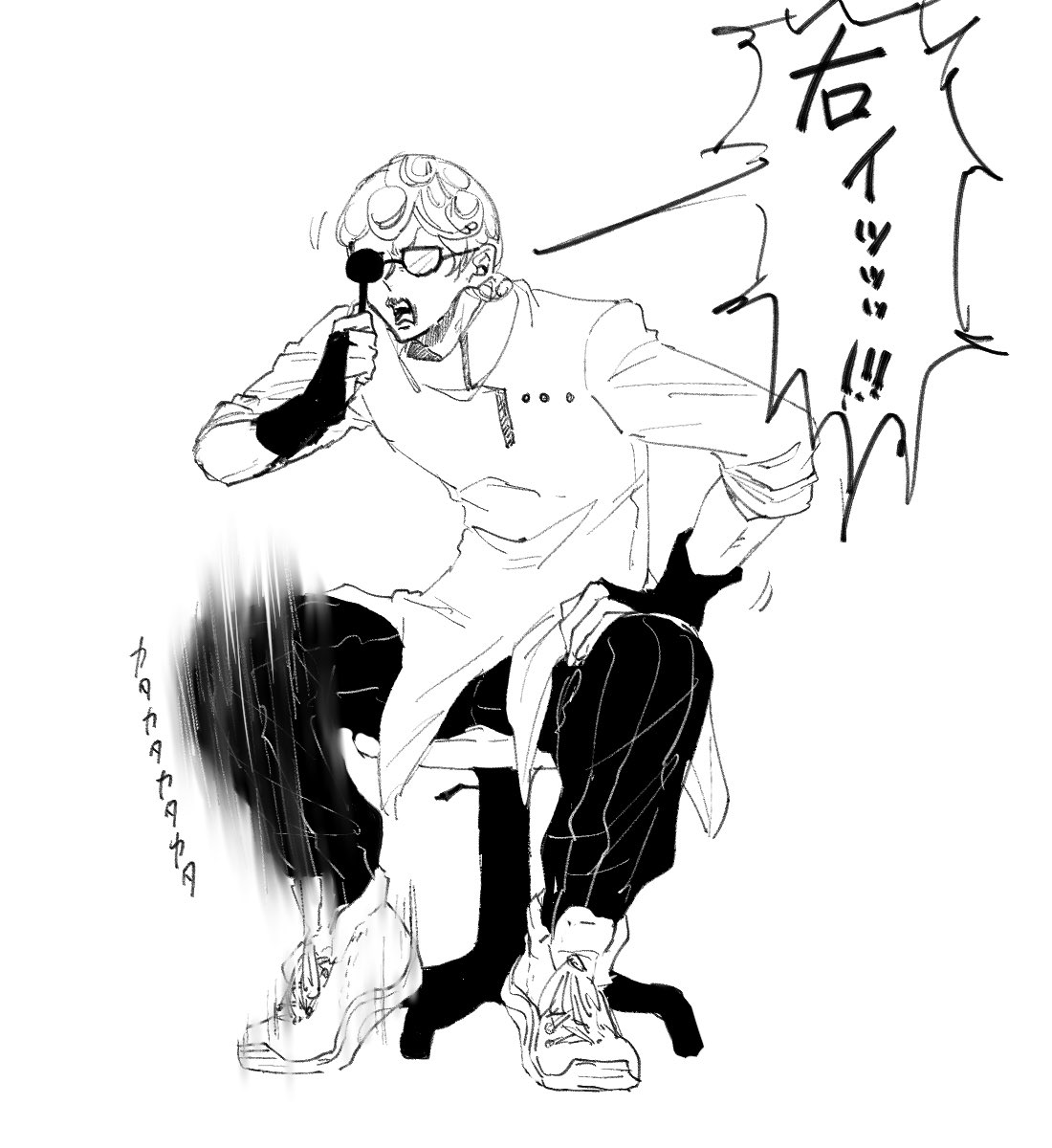 やべーーーーー クロムくんまじのまじに可愛い という落書き ゴマ子の漫画 やべーーーーー クロムくんまじのまじに可愛い という落書き ゴマ子の漫画