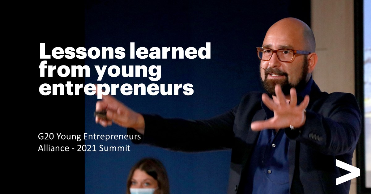 Armen_Ovan's tweet photo. Climate change, social inequalities and mental health shaking your confidence in the future? I bet on young entrepreneurs to find solutions. Find out more in my latest @AccentureRSRCH blog. @G20_YEA https://t.co/zHFFMPAZyh https://t.co/NA4QYueJz3
