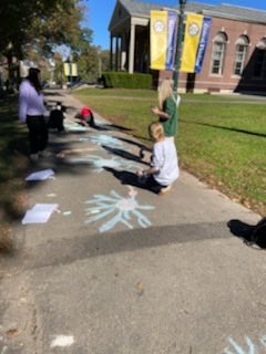 Students in Mrs. Alcaide’s Psych class are studying motor neurons. Check out the neural network they created on the front walkway at the high school! ⁦@RSDSSDept⁩