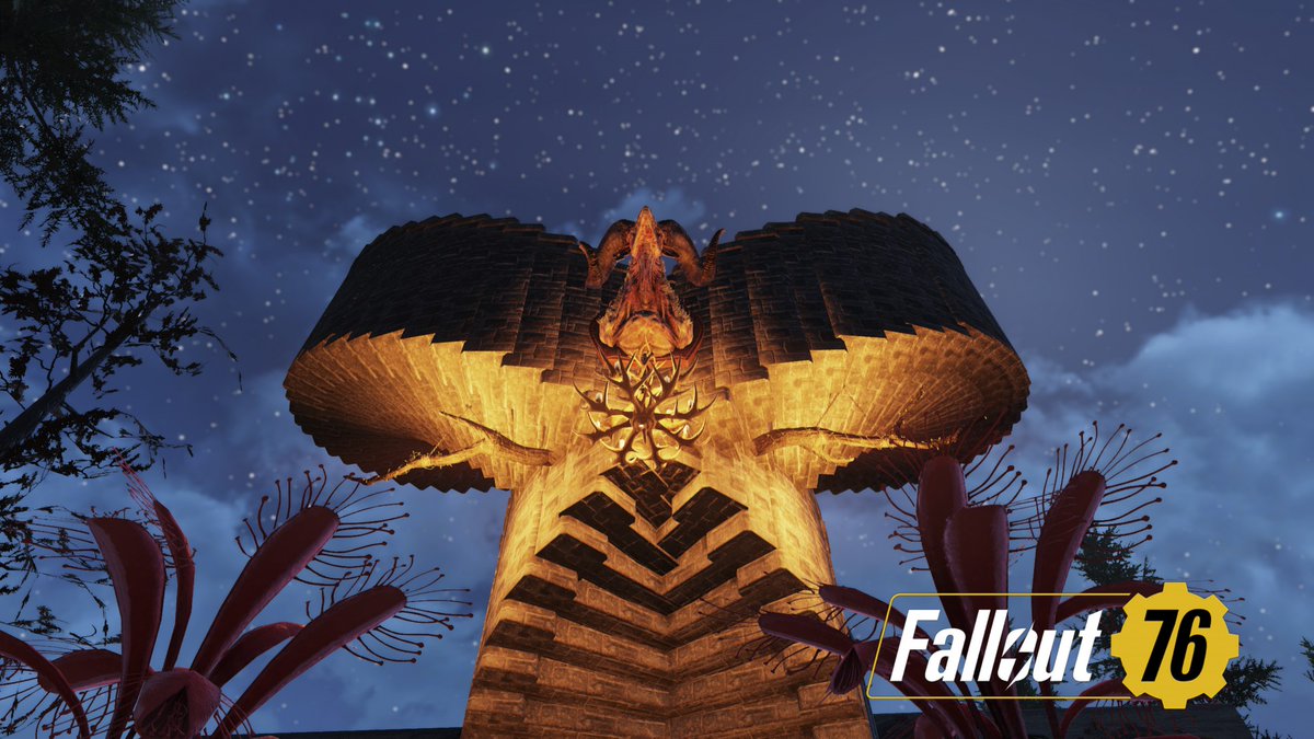 amuhachi2000's tweet image. 現状のハリーぼっ邸‼️シープに見えます？トナカイがよかったなーー。まぁいいか。
#Fallout76 
#Fallout76camp 
#Fo76camp