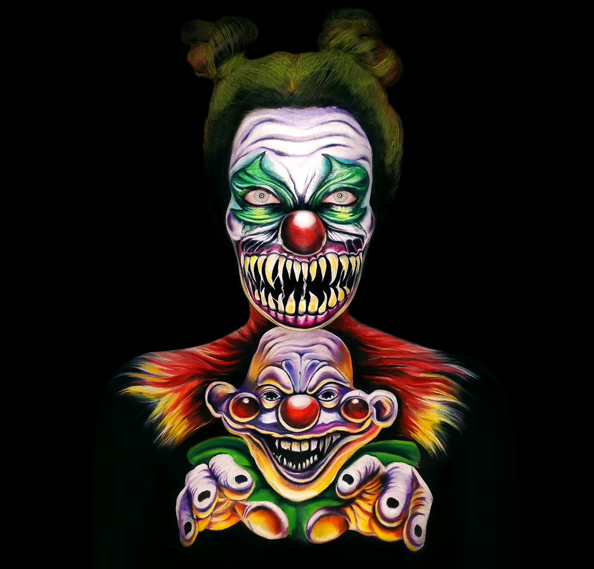 Mi último maquillaje de Halloween 🎈 espero que os gusteeeee