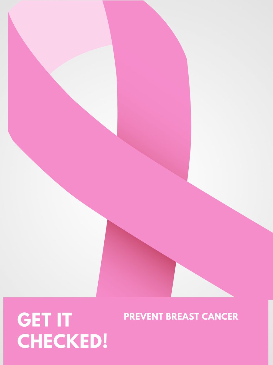 Breast cancer🎀 awareness. Get tested