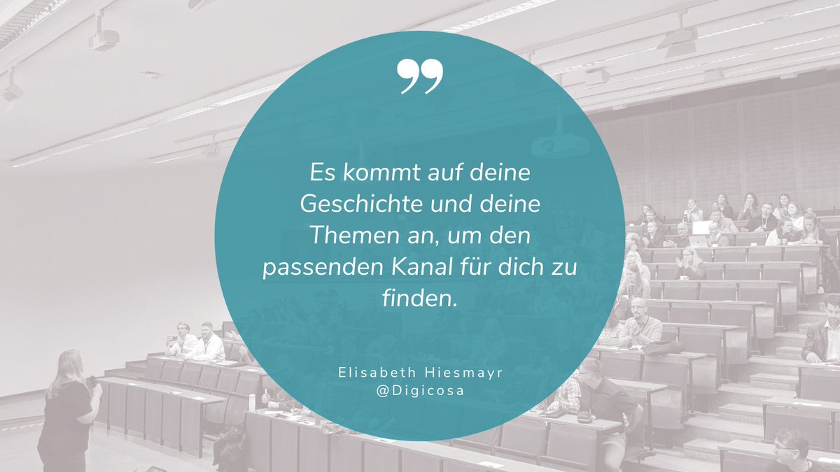 Zukunftskultur's tweet photo. Eine oft gestellte Frage: "Muss ich eigentlich auf jedem Social Media Kanal präsent sein?"

#komm_digital #cosca21 https://t.co/blae3DMZvC