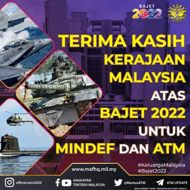 Malaysia belanjawan 2022 BKM 2022