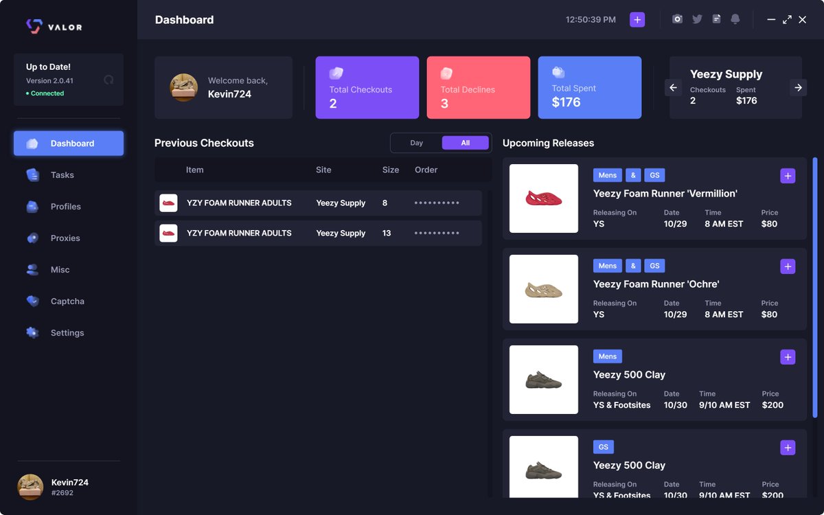 Kevin (@kevin72405) on Twitter photo Extremely hard drop <a href="/ValorAIO/">Valor</a> with 2 checkouts <a href="/Accessproxies/">Access Proxies</a> @OculusProxies <a href="/OnecIicks/">ONECLICK SOLANA</a> <a href="/InsigniaGmails/">Insignia Gmails</a> Extremely hard drop <a href="/ValorAIO/">Valor</a> with 2 checkouts <a href="/Accessproxies/">Access Proxies</a> @OculusProxies <a href="/OnecIicks/">ONECLICK SOLANA</a> <a href="/InsigniaGmails/">Insignia Gmails</a>