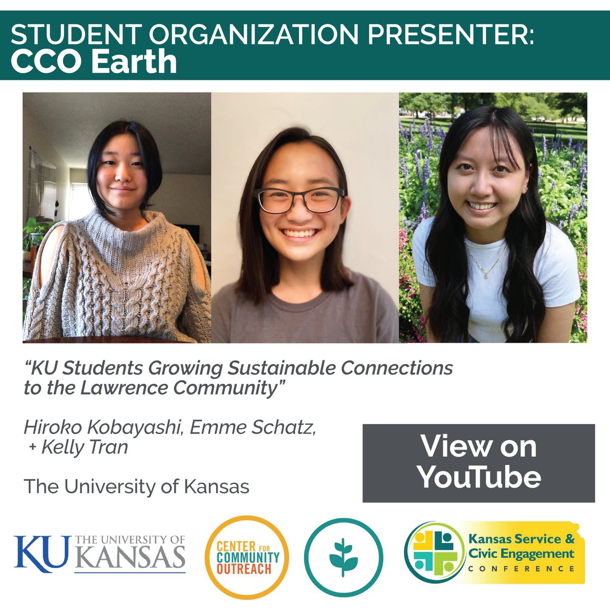 KUServes's tweet photo. Earth is a student-led program, within KUβs student-run @ccokansas, focused primarily on environmental and sustainability programming. Earth expands access of Lawrence residents to the resources for a sustainable lifestyle by educating volunteer student gardeners on gardening. https://t.co/Vww39Jzrh3