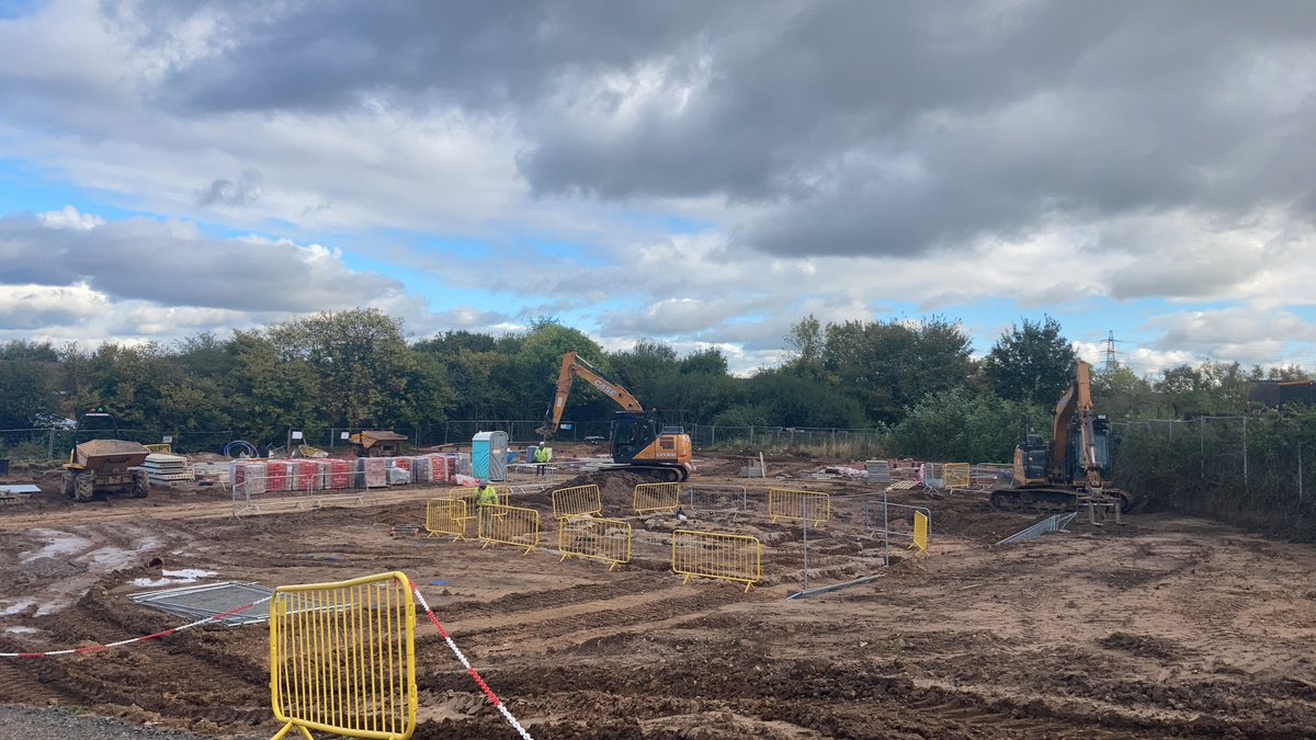 Construction is progressing well at Bluebell Manor, with our #newhomes are taking shape🏗️🏘️ 

Discover more about our exceptional #Telford homes by getting in touch today ➡️ bit.ly/3oSu4R5