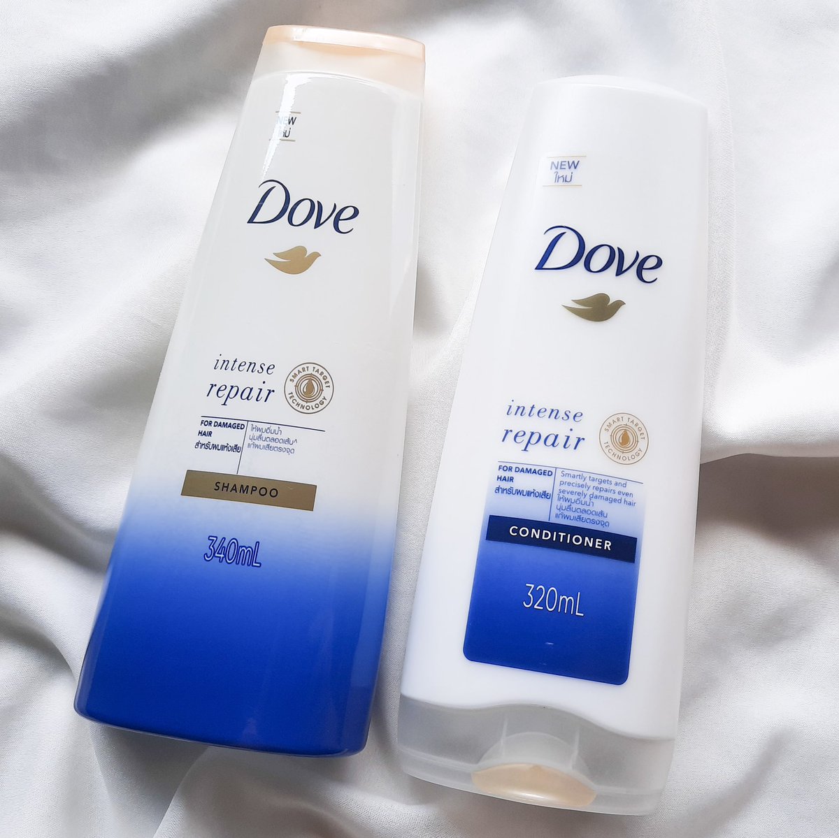 jayunrs's tweet photo. ตั้งแต่ใช้ Dove Intense Repair สูตรใหม่มา ผมแข็งแรงขึ้นเยอะเลย นี่ใช้ทั้งแชมพูและครีมนวดคู่กันไปเลยจ้าา ช่วยฟื้นฟูผมให้กลับมานุ่มลื่นได้ดีมากก ผมดูมีวอลลุ่มนะเออ ประทับใจสุด💕ผมก็คือเรียงเส้นสวย ปล่อยผมได้แบบสวยๆ เลย😁 #ผมสลวยสวยไม่ไหวต้องโดฟสูตรใหม่เท่านั้น https://t.co/ak8qQ5VOvD