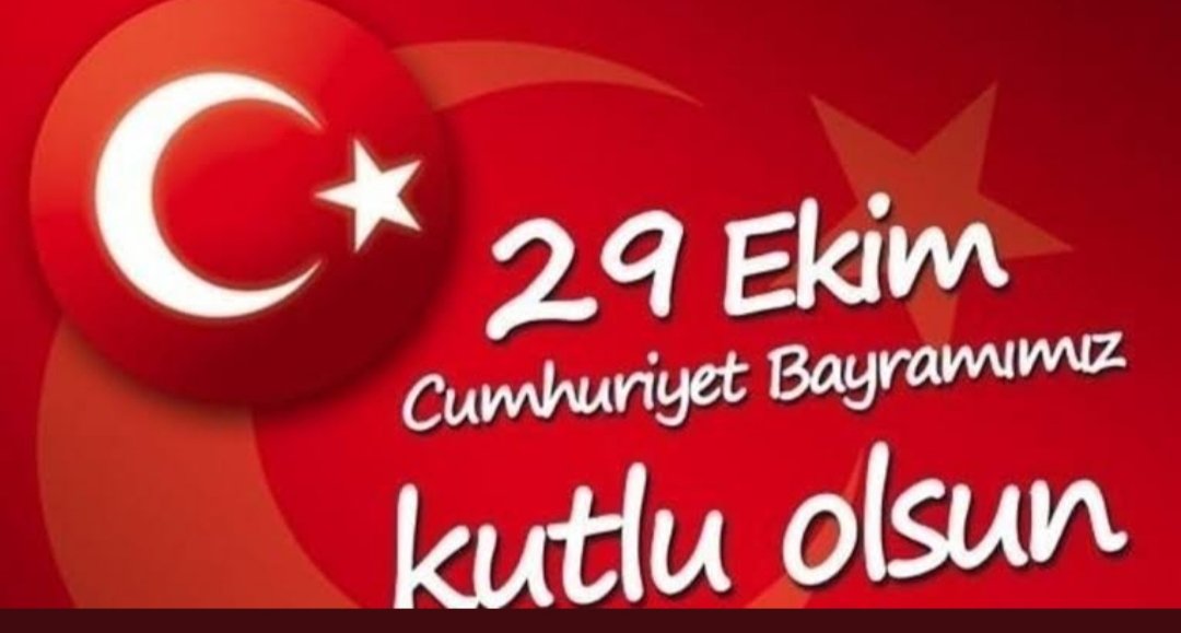 Onurumuz,gururumuz, Cumhuriyetimiz...Tüm ulusumuzun bayramı kutlu olsun
