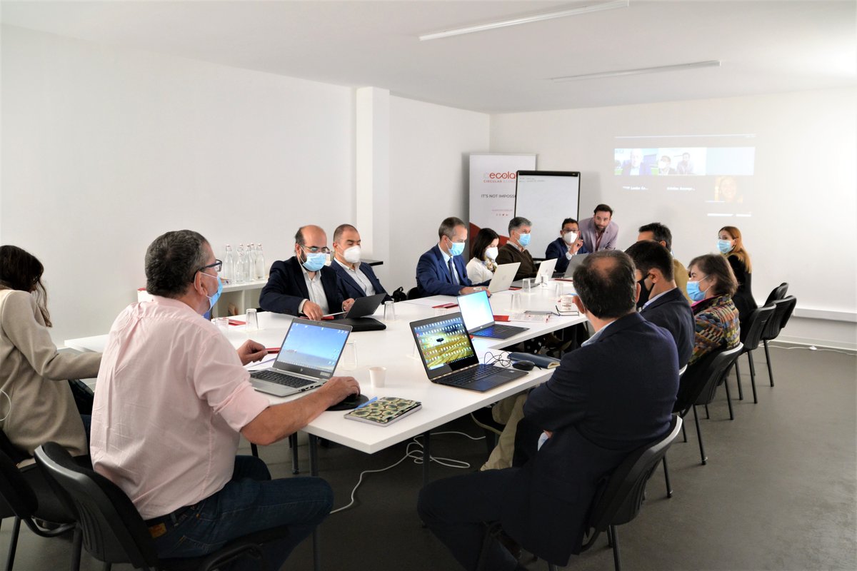 cecolabpt's tweet photo. As part of the CoLAB program (Collaborative Laboratories, #MinistryofScience, National Agency for Innovation) CECOLAB hosted yesterday the Expert Panel and its Associates to review the work that has been developed. The whole Team thanks ANI, the Experts and their Associates. https://t.co/OjpdeqhPAF