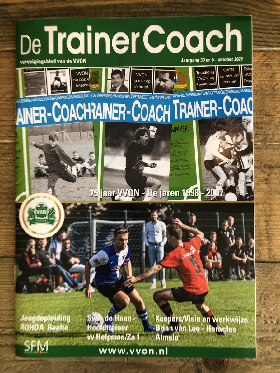 Svendehaan's tweet image. De TrainerCoach van de @VVONcoaches ligt weer op de mat met daarin een interview van mij! ⚽️

Tekst Marc Doornekamp
Beeld @ReneKuipers99
