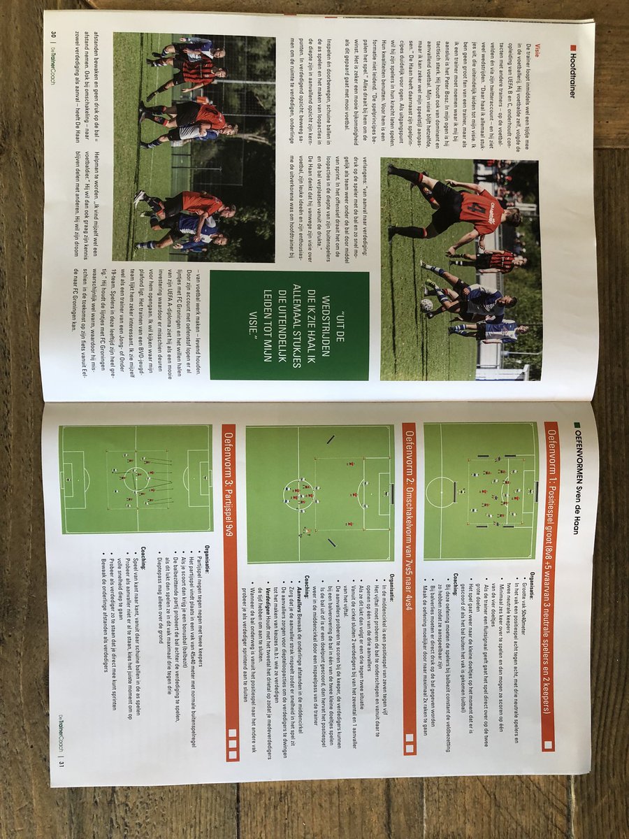 Svendehaan's tweet image. De TrainerCoach van de @VVONcoaches ligt weer op de mat met daarin een interview van mij! ⚽️

Tekst Marc Doornekamp
Beeld @ReneKuipers99