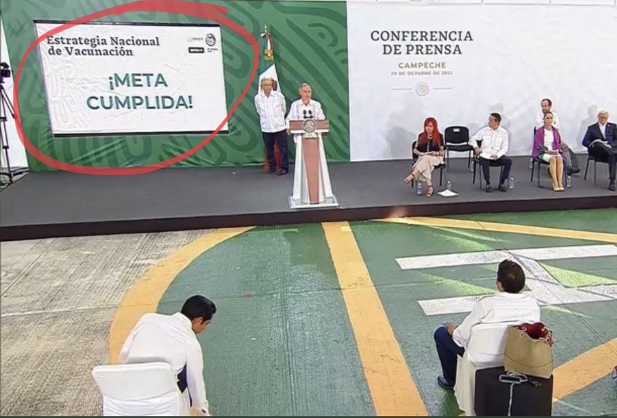 Leo sus comentarios…
<a href="/HLGatell/">Hugo López-Gatell Ramírez</a> ¿Meta cumplida?