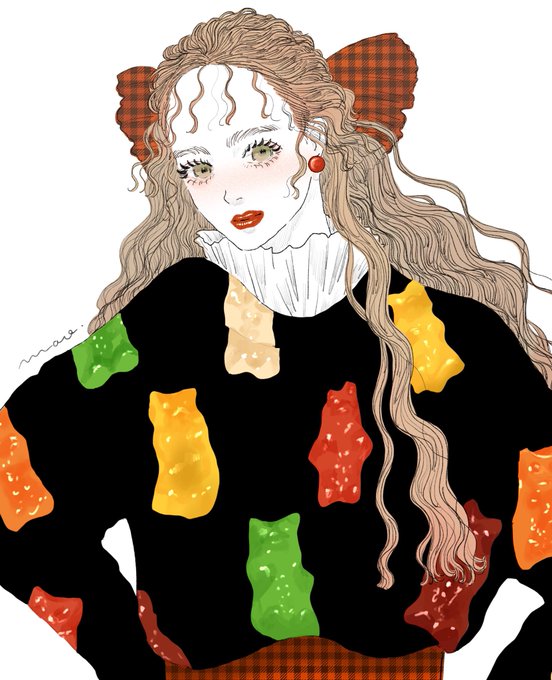 HARIBO🧸

最近ずっと食べてます🧸
なんとも言えない形が癒し系🧸

#イラスト
#illustration 
#HARIBO 
#ハリボー 