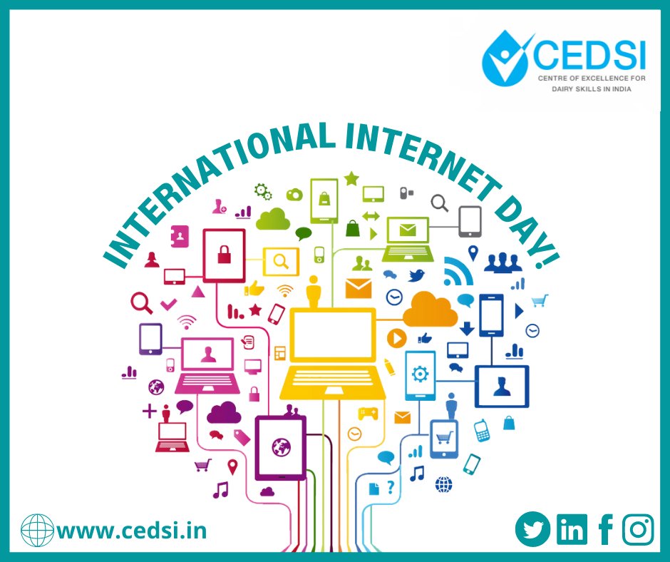 CEDSI_India's tweet photo. On this International Internet Day read on How Internet of Cows (IoC) the farm monitoring mechanism is redesigning Dairy Management.

#internetday #internetofcows #mechanism #dairymanagement #dairy #cedsi #SkillIndia https://t.co/tsM6sUsNb1