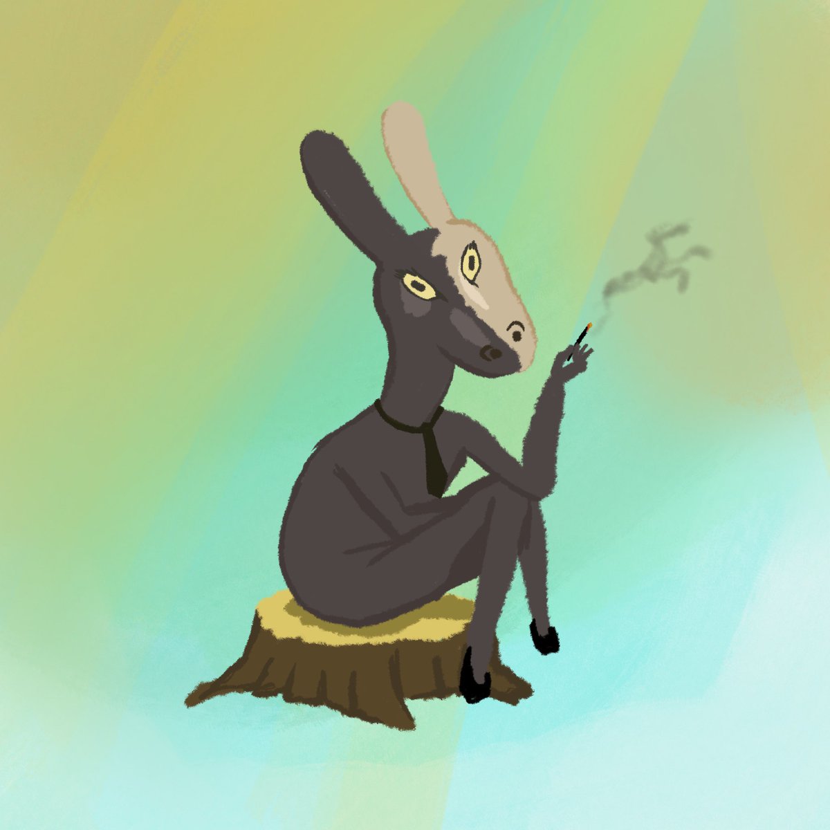 Who’s working hard like donkeys, you will be a donkey too…
Don’t f*cling care! If you love your job! 
“ Donkey work “ 
0.1 ETH 
Available Now on my walls collection 
Here opensea.io/assets/0x495f9…
…
#nft #NFTCommunity #nftcollector #NFTartists #OpenSeaNFT