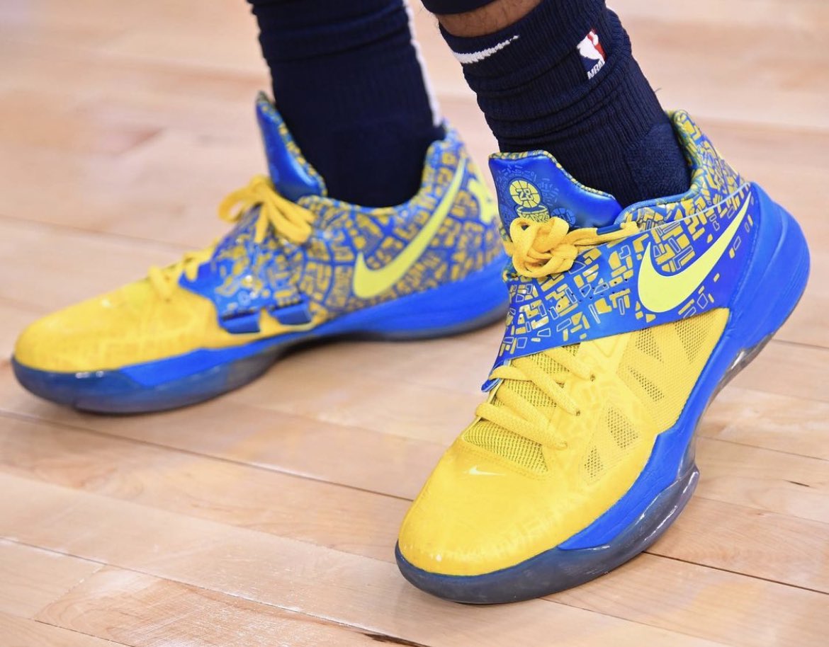 B/R Kicks - Ja Morant brought out the Nike KD4 “Galaxy” 🪐