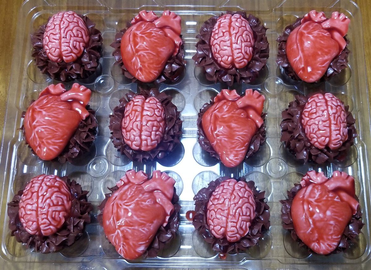 My Daughter : Mama, can you make some creepy cupcakes for my class please?

Me: Say less...