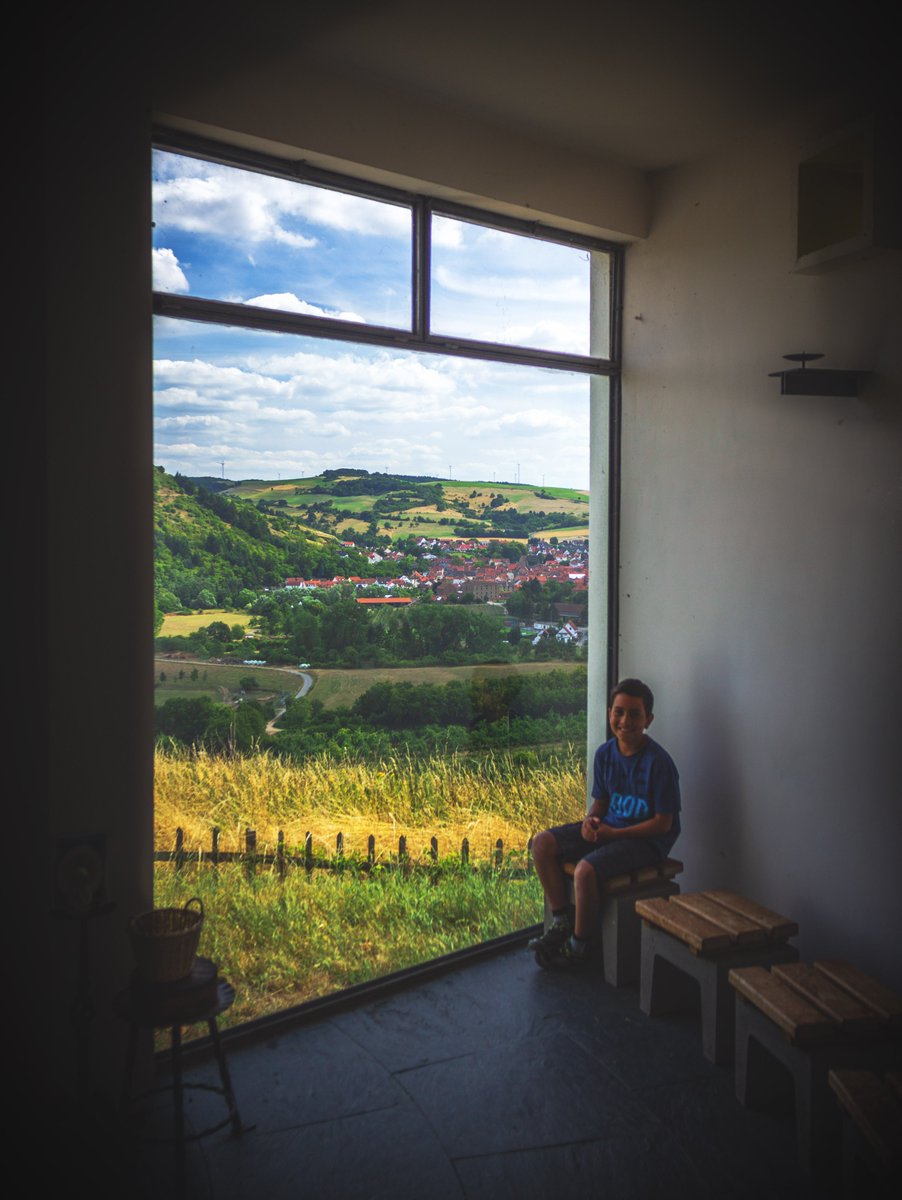 S_MorningLight's tweet photo. IN THE EYE OF THE LORD OF LIGHT
The #HildegardKapelle, #Disibodenberg #Monastery, in the #Pfalz, #Germany. Summer 2015. The #chapel is named for the 12th century #Benedictine abbess & polymath, #HildegardVonBingen, who lived here for 39 years. More@ https://t.co/j1LLMePHZB https://t.co/H0wEqdRsCX