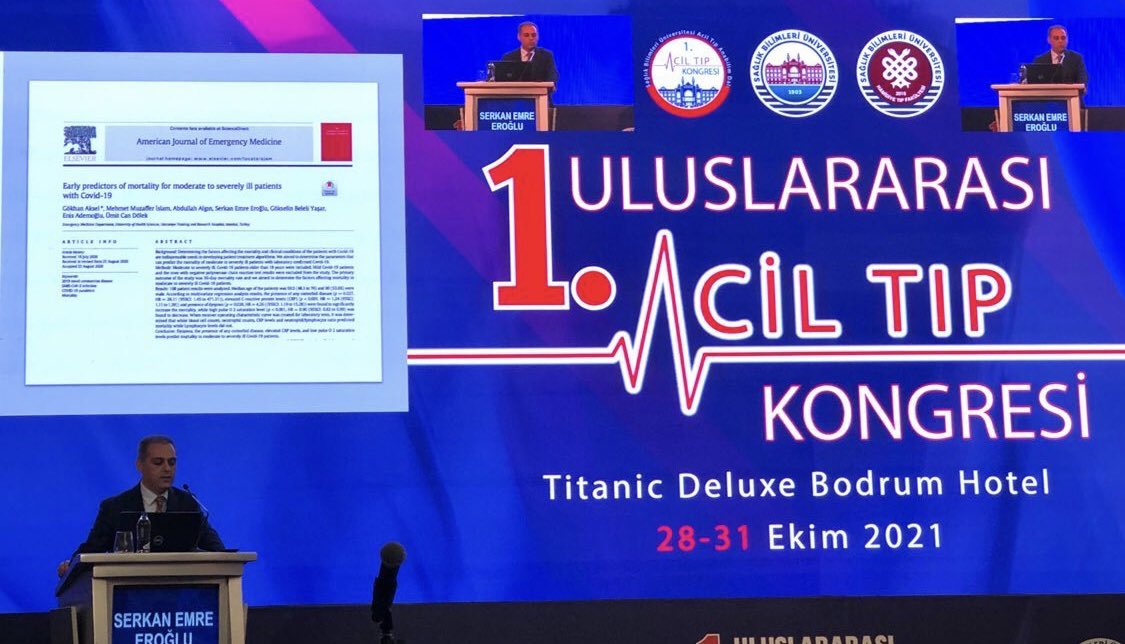 sbuaciltip's tweet photo. Prof Dr Serkan Emre Eroğlu “Covid 19 Hastasında Mortaliteyi Azaltan Acil Kararlar” 

#covid19 #pnömoni #pandemi #acil #sbuacil #sbuiemc @saglikbakanligi @acilafetgovtr https://t.co/ywT6Q4W3uo
