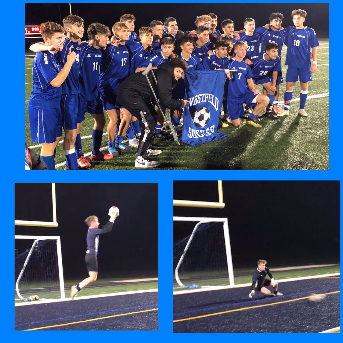 CuddySoccer's tweet photo. Exciting night ending with an amazing win!! Congrats @whsbluedevilssoccer #soccer #soccerplayer #soccerteam #highschoolsoccer #soccergame #soccergamefinal #gamefinal #boyssoccer #menssoccer #cuddysoccer #soccerskills @whs_soccerboys @WHS_BlueDevils https://t.co/Fc3HsWWFlg