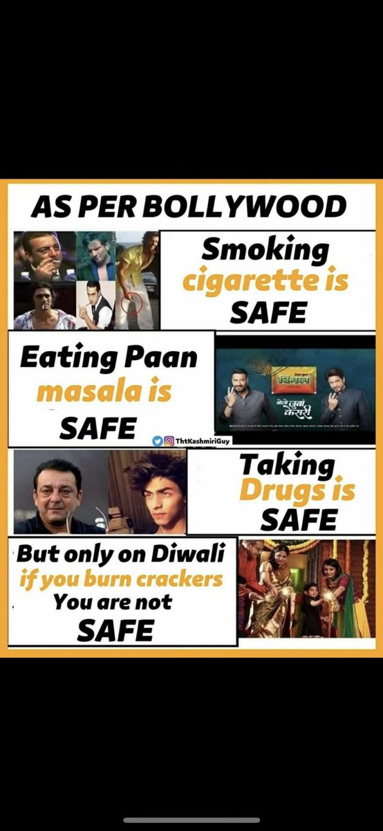 Oh Teri; Kya talent pool hai #BollywoodDruggies 
@iamsrk @AnilKapoor @BeingSalmanKhan @karanjohar 

But this time #PatakeWaliDiwali -100% #Bharat👍🏻

@RatanSharda55 @vivekagnihotri @RDXThinksThat @arifaajakia @anujdhar @ramnikmann @Goldenthrust @rishibagree @majorgauravarya