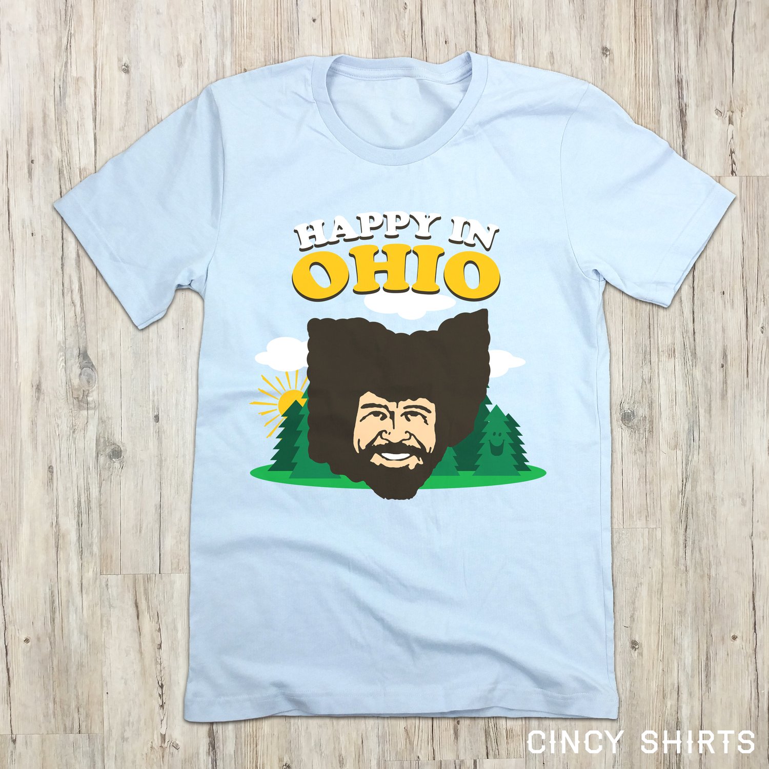 Happy Little Birthday to Bob Ross today       