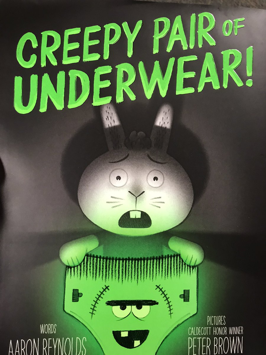 MissJacksonDWE's tweet photo. Book Character Day at school!  Would you wear a creepy pair of underwear?? #bookcharacter #secondgrade #DWEeagles #halloweenfun #teacherlife https://t.co/GLkVwto180