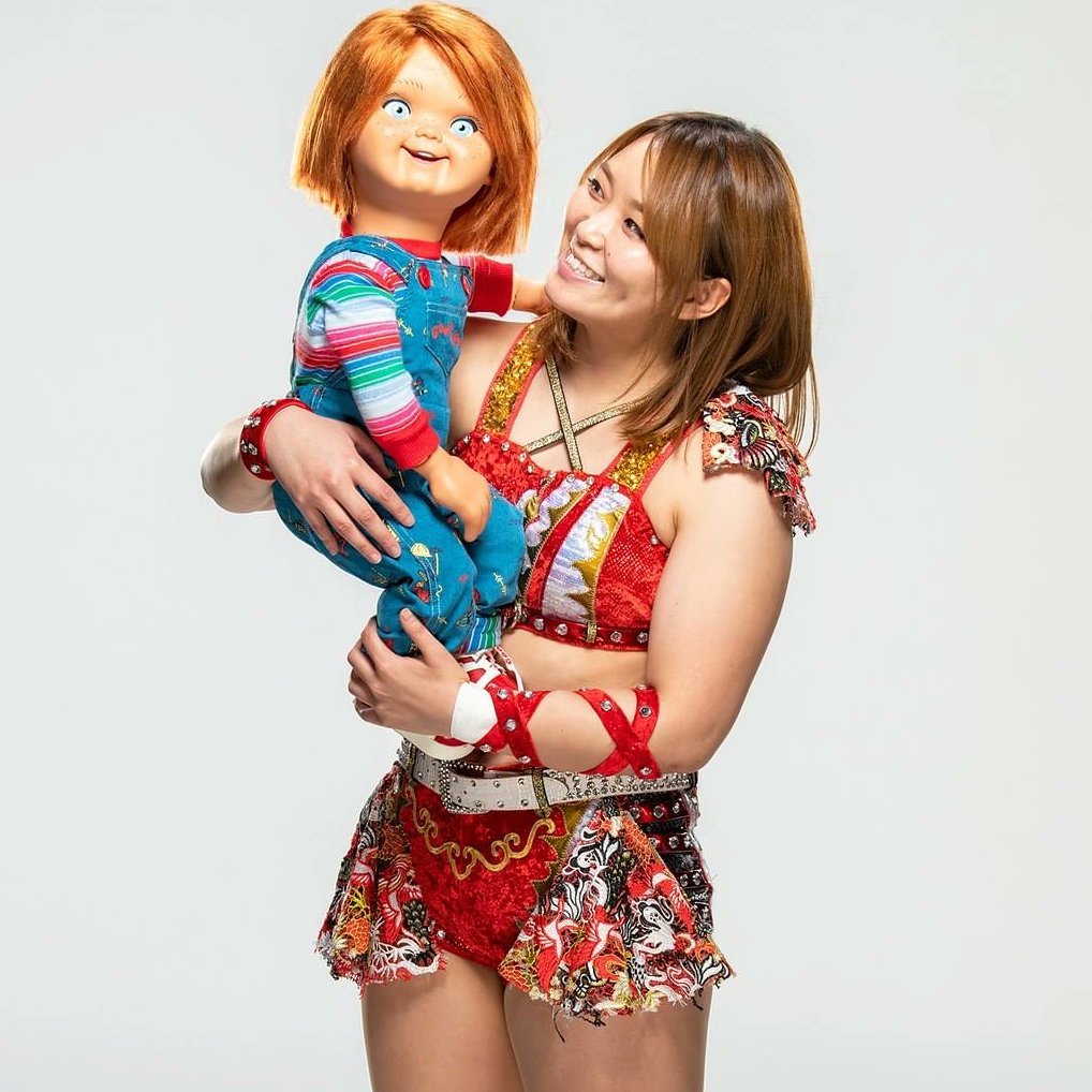 EwanECW's tweet photo. chucky &amp; sarray 3
#childsplay #chucky #horrormovies #horror #charlesleeray #killerdoll #victim #chuckyseries #miniseries #wwe #wwenxt #nxthalloweenhavoc #halloweenhavoc #wcwhalloweenhavoc #sarraynxt #sarraywwe #sareee #joshiwrestlers #japanesewrestlers #femalewrestlers https://t.co/s8j7JwxG0C