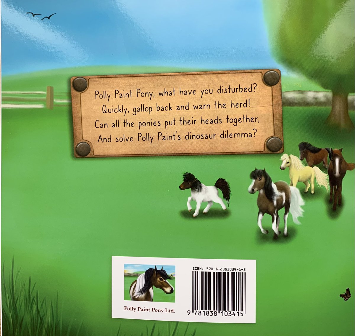 Polly Paint’s new adventure has marched into our store,
Packed full of ponies and amazing dinosaurs!  🦕 🐴 📚 
Don’t waste a moment order yours today,
Before all the beasties gallop away! 🐎 🦖 
Message or visit our website 😃
#childrensbooks #dinosaur #bedtimestory