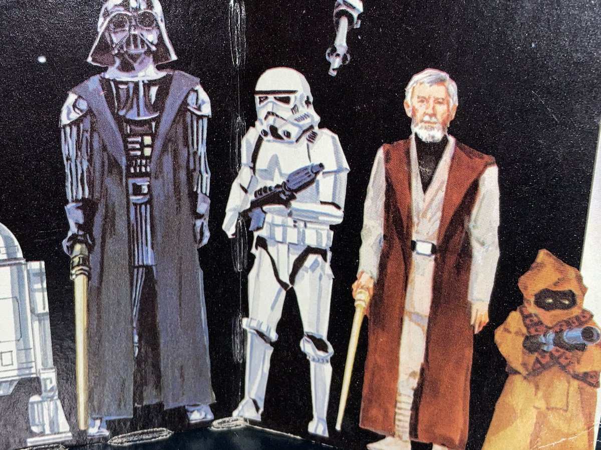 holochronicles's tweet photo. Finally! Picked up this cardboard gold! It’s an Early Bird display set for the #First12 vintage #StarWars figures. The last display/playset of the vintage era for me. ✅ https://t.co/J0f4URNRFQ