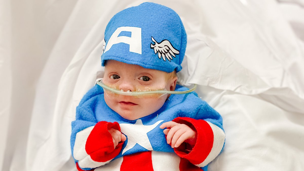 UK_HealthCare's tweet photo. They aren’t old enough to trick-or-treat yet, but our NICU babies already know how to get in the Halloween spirit! https://t.co/3IaUxiHUZK