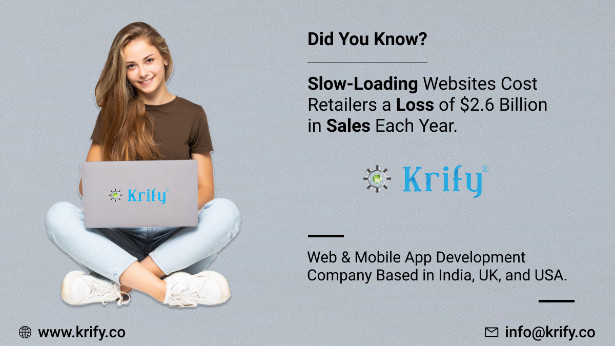 krifysoftware's tweet image. Do you know? One of the best ways to establish credibility is through your website. Contact us today at krify.co/contact/ to know more.

#WebsiteLoading #WebsiteLoadingSpeed #WebsiteLoadingTime #WebDesign  #WebDevelopmentCompany #WebsiteDesign #Krify #India #UK #USA
