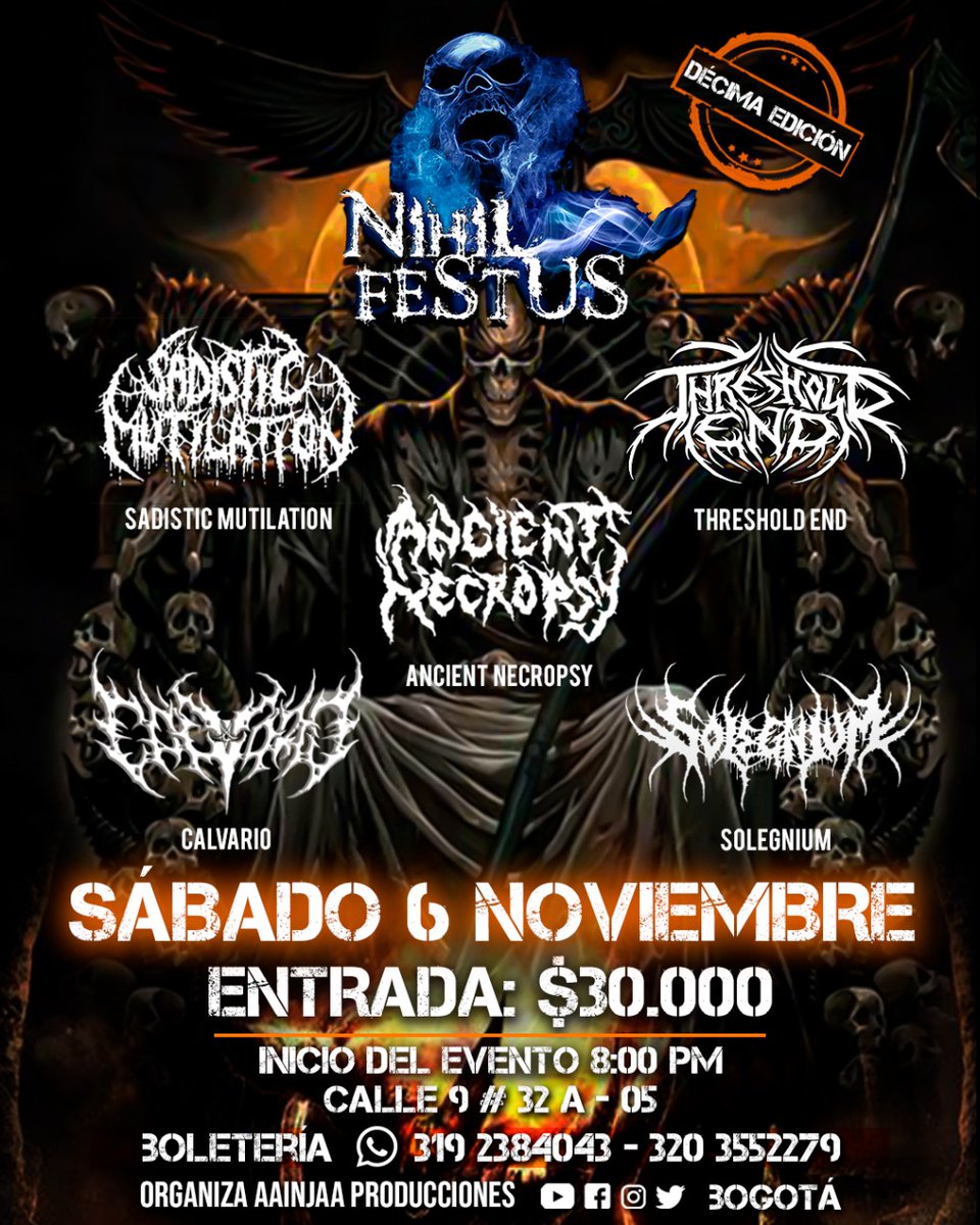 CALVARIO DEATH METAL tweet media